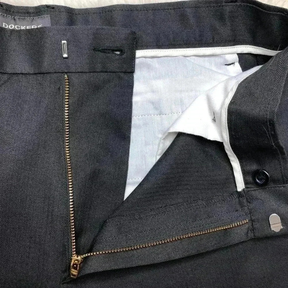 Dockers  Dress Pants Black Size 34 - Picture 6 of 16